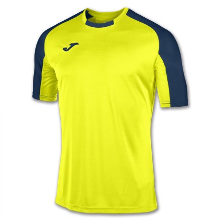 Футболка ігрова Joma ESSENTIAL 101105.063 колір: жовтий/синій