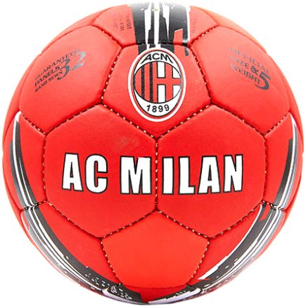 М'яч футбольний Milan червоно-чорний розмір 5