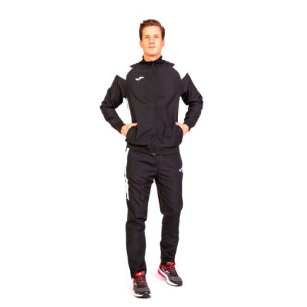 Спортивний костюм Joma Crew III 101325.102 колір: чорний/білий