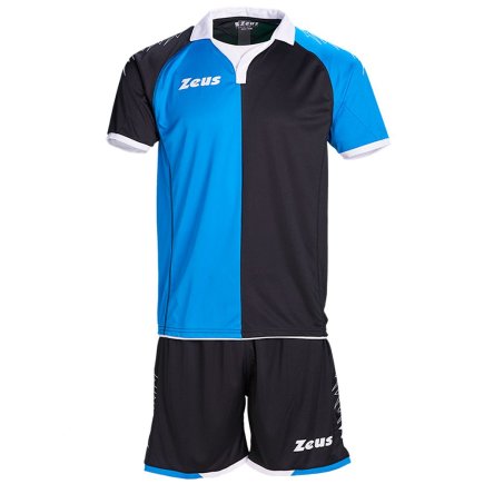 Футбольна форма Zeus KIT GRYFON колір: чорний/блакитний