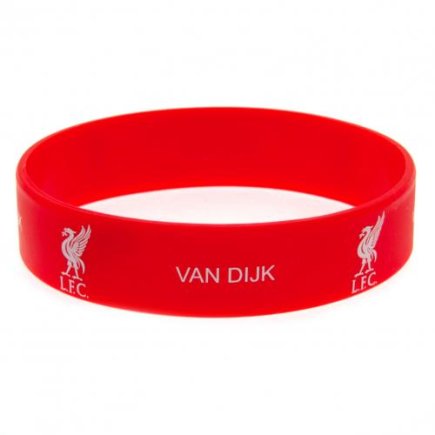 Браслет силиконовый Liverpool F.C. Вирджил ван Дейк Silicone Wristband Van Dijk