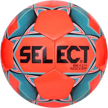 М'яч футбольний SELECT BEACH SOCCER (314) Розмір 5 колір: помаранчевий (офіційна гарантія)