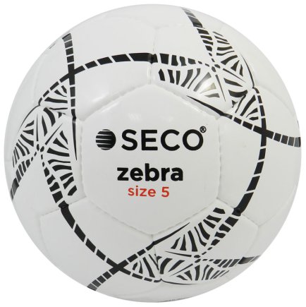 М'яч футбольний SECO Zebra Розмір 5