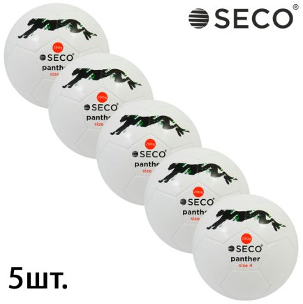 Футбольні м'ячі оптом SECO Panther розмір: 4 5 штук