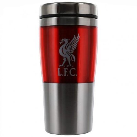 Термокружка Ливерпуль F.C. Liverpool Metal Travel Mug 450 мл цвет: красный