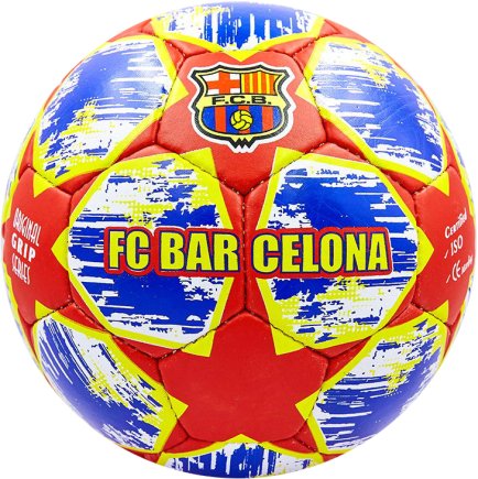 М'яч футбольний №5 Гриппи Barсelona колір: червоний/синій/білий Розмір 5