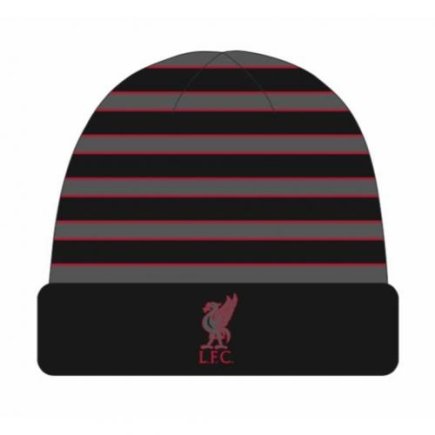 Шапка Ливерпуль Liverpool F.C. цвет: черный/серый/красный