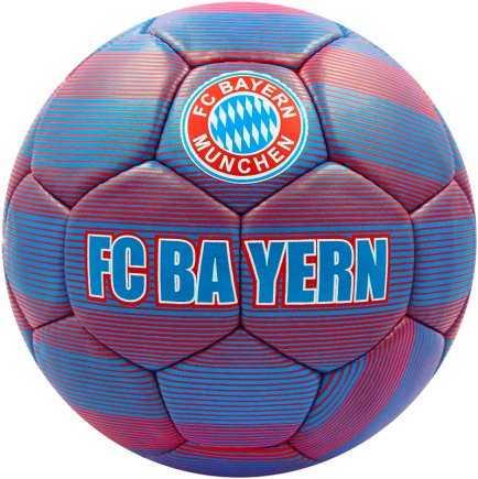 Мяч футбольный Bayern Munchen цвет: синий/красный размер 5