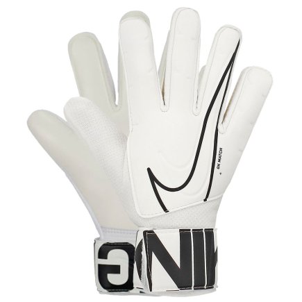 Воротарські рукавиці Nike GK MATCH-FA19 GS3882-100 колір: білий/чорний