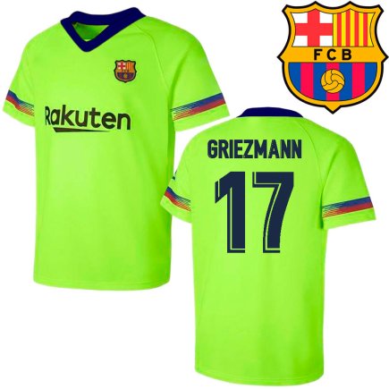 Футбольная форма Barcelona 17 Griezmann гостевая подростковая