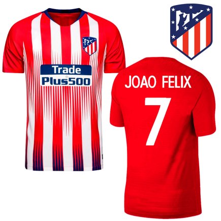 Футбольна форма Atletico Madrid 7 Joao Felix домашня підліткова