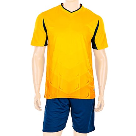 Футбольна форма Rhomb SPORT колір: жовтий/темно-синій