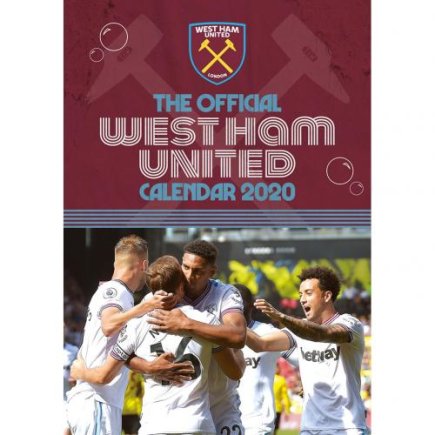Календар Вест Хем West Ham United F.C Calendar 2020