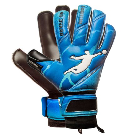 Вратарские перчатки Brave GK Phantome цвет: синий/черный