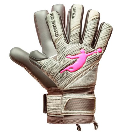 Воротарські рукавиці Brave GK Power Train колір: сірий Воротарські рукавиці Brave GK Power Train колір: сірий