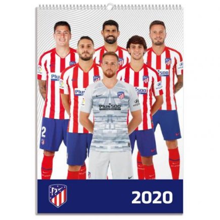 Календарь Атлетико Atletico Madrid F.C Calendar 2020