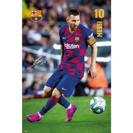 Постер Барселона Месси F.C. Barcelona Poster Messi 1
