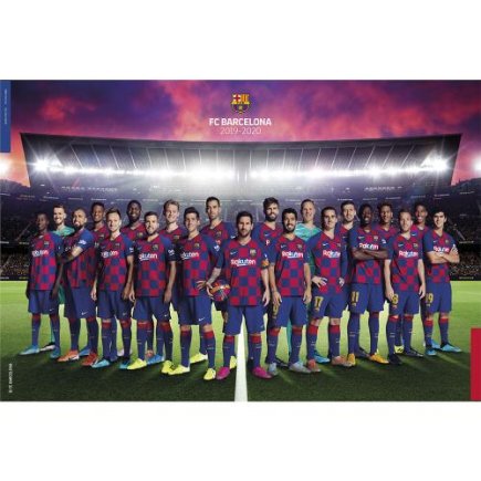 Постер гравці барселони F.C. Barcelona Poster Squad 21