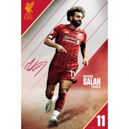 Постер Ліверпуль Liverpool F.C. Салах (6)
