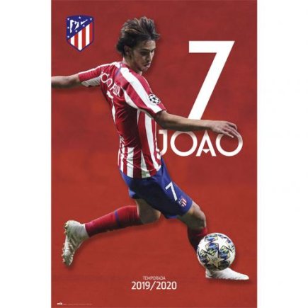 Постер Атлетико Мадрид Atletico Madrid Poster F.C. Joao Felix 27