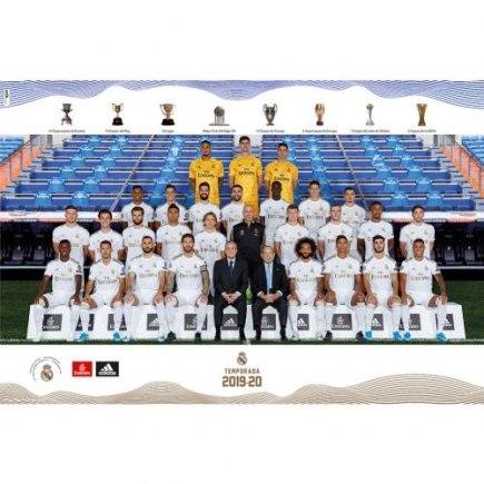 Постер Реал Мадрид Real Madrid FC Poster Squad 22