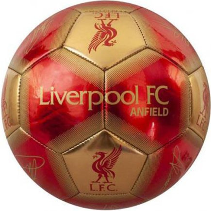 М'яч сувенірний Ліверпуль Liverpool F.C. з автографами розмір 1