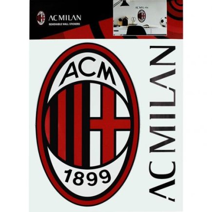 Стикер A.C. Milan F.C. Wall Sticker A4