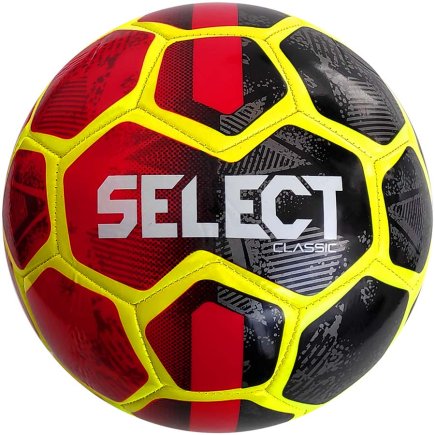 Мяч футбольный Select Classic (smpl) размер 5 цвет: красный/черный (официальная гарантия)