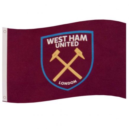 Флаг Вест Гем Юнайтед West Ham United F.C. Флаг Вест Гем Юнайтед West Ham United F.C.