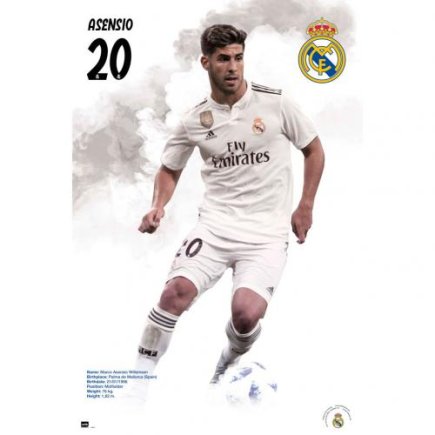 Постер Реал Мадрид Real Madrid F.C. Asensio 57
