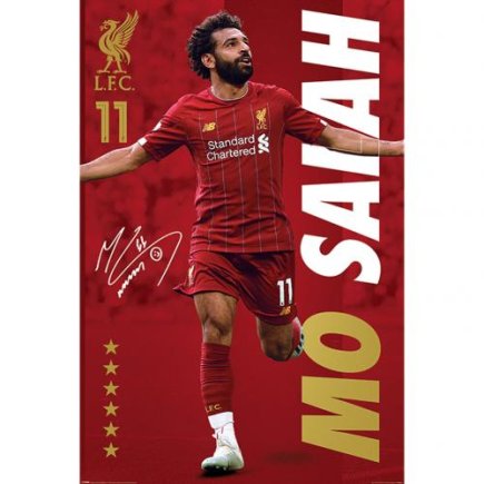 Постер Ліверпуль Liverpool F.C. Салах (8)