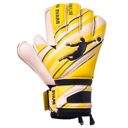 Воротарські рукавиці Brave GK Phantome колір: білий/жовтий