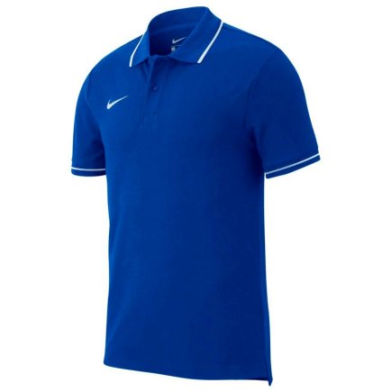 Поло Nike Team Club 19 AJ1502-463 цвет: синій