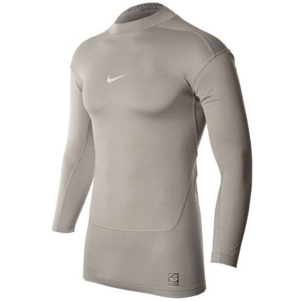 Термобілизна Nike NPC Hyperwarm Pro 648664-073 Футболка з довгим рукавом колір: сірий
