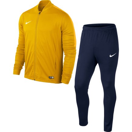 Спортивный костюм Nike Academy 16 JR 808760-739 подростковый цвет: желтый/темно-синий - Официальная Продукция