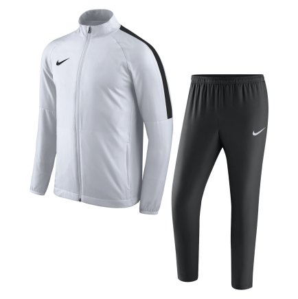 Спортивный костюм Nike Academy 18 Woven Track Suit JR 893805-100 подростковый цвет: белый/черный