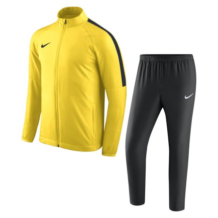 Спортивный костюм Nike Academy 18 Woven Track Suit JR 893805-719 подростковый цвет: желтый/черный
