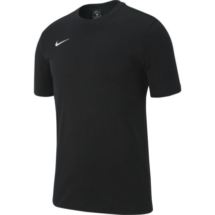 Футболка Nike Team Club 19 Tee Lifestyle AJ1548-010 підліткова колір: чорний