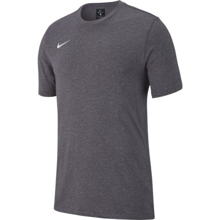Футболка Nike Team Club 19 Tee Lifestyle AJ1548-071 подростковая цвет: темно-серый
