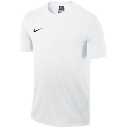 Футболка Nike Team Club Blend Tee JR 658494-156 подростковая цвет: белый