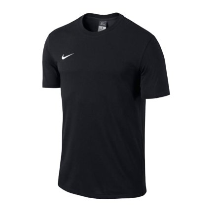 Футболка Nike Team Club Blend Tee JR 658494-010 підліткова колір: чорний