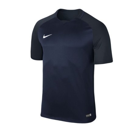 Футболка Nike JR Trophy III SS Jersey 881484-410 подростковая цвет: темно-синий