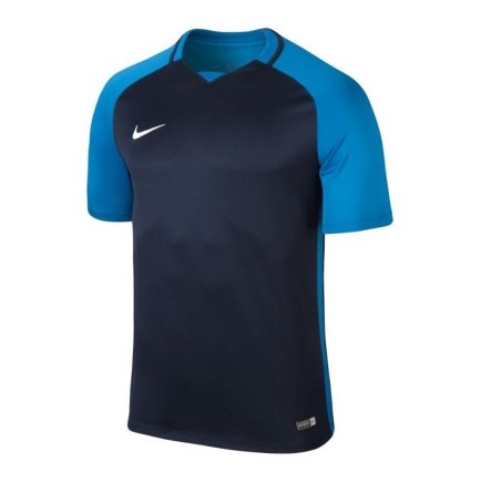 Футболка Nike JR Trophy III SS Jersey 881484-411 подростковая цвет: синий/темно-синий