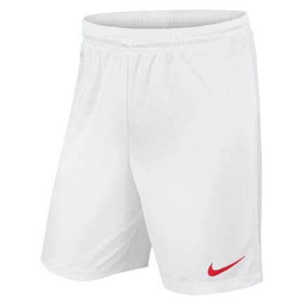 Шорты Nike JR Park II Knit NB 725988-102 подростковые цвет: белый