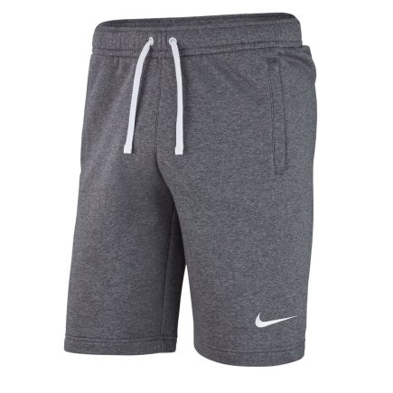 Шорты Nike JR Team Club 19 Fleece Shorts AQ3142-071 подростковые цвет: темно-серый