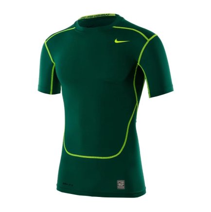 Термобілизна Nike CORE COMPRESSION SS TOP 449792-346 колір: зелений