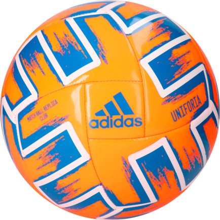 Мяч футбольный Adidas Uniforia Club EURO 2020 FP9705 размер 5 цвет: мультиколор (официальная гарантия)
