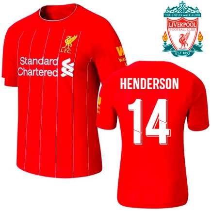 Футбольна форма Liverpool 14 Henderson домашня
