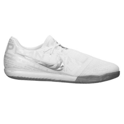 Обувь для зала (футзалки) Nike Phantom VENOM ZOOM Pro IC BQ7496-100 цвет: белый/серый - Официальная Продукция