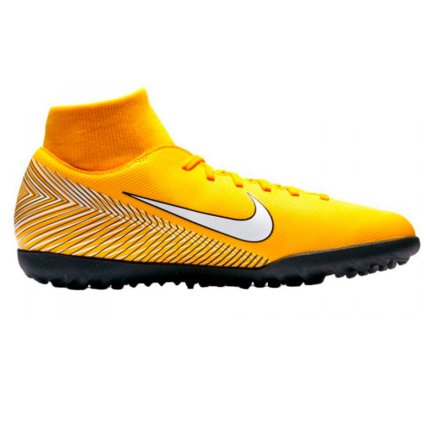 Сороконожки Nike Mercurial SUPERFLYX 6 Club Neymar TF AO3112-710 цвет: желтый/мультиколор